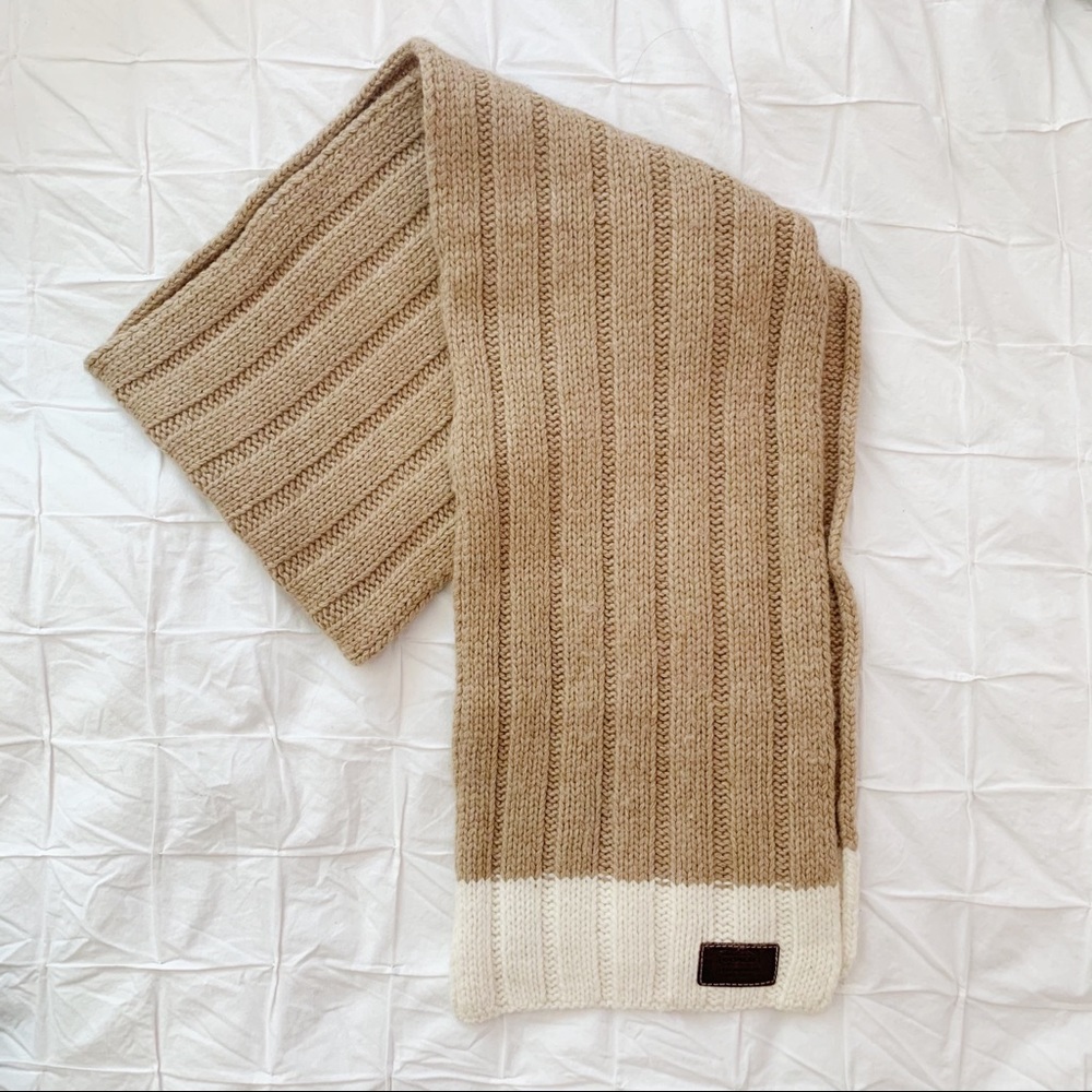 Coach Knit Scarf